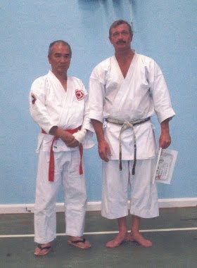 Soke Yamaue SBA og Sensei Dybdal